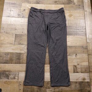 Lucy Women’s XL‎ Tall Charcoal Gray Stretch Casual Travel Pants